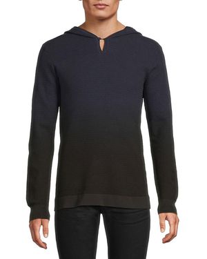 Kenneth Cole Cotton Hoodie - Blue