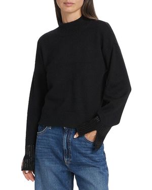 DH New York Lucy Vent Cuff Jumper - Blue
