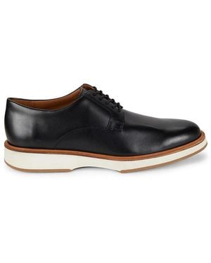 Allen Edmonds Benson Leather Derby Shoes - Black