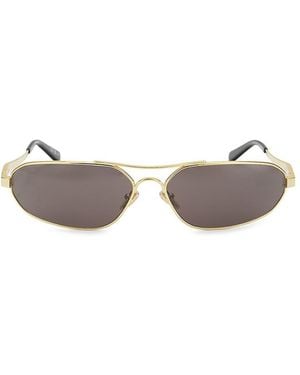 Balenciaga 71Mm Cat-Eye Sunglasses - Metallic