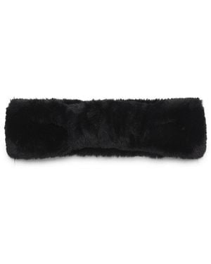 UGG Faux Fur Headband - Black