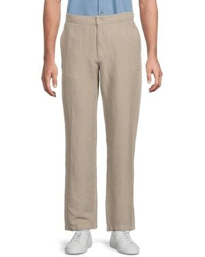 Tommy Bahama Linen-Blend Trousers - Natural