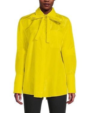 Valentino Silk Shirt - Yellow