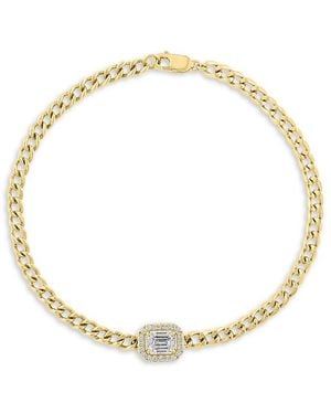 Effy 14K & 0.58 Tcw Lab-Grown Diamond Bracelet - Metallic