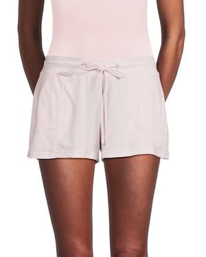 Ted Baker Solid Drawstring Shorts - Pink