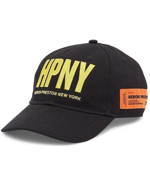 Heron Preston Hpny Racing Hat - Black