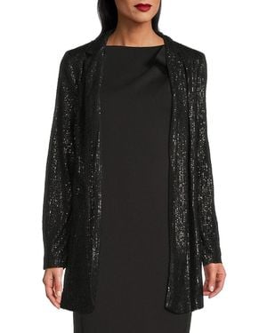 Calvin Klein Sequin-embellished Jacket - Black