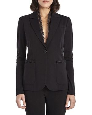 Capsule 121 Galaxies The Lear Lace Trim Blazer - Black