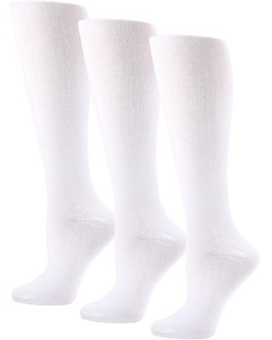 Hue 3-pack Crew Socks - White