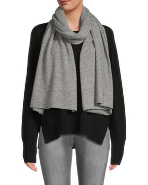 Saks Fifth Avenue Cashmere Scarf - Grey