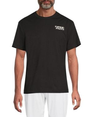 Starter Graphic Cotton T-Shirt - Black