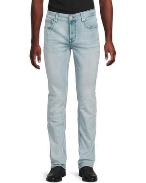 7 For All Mankind Paxtyn Light Wash Jeans - Blue