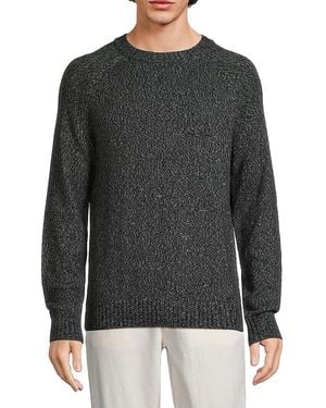 Rails Donovan Cotton-Blend Crewneck Sweater - Gray