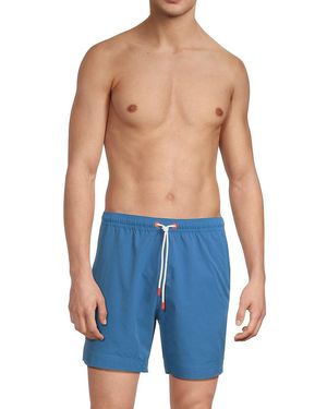 Swims Solid Drawstring Swim Shorts - Blue