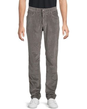 Brax Chuck Modern Fit Corduroy Trousers - Grey