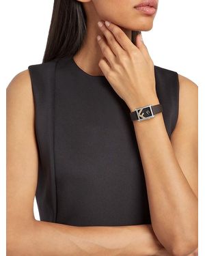Fendi Kim Jones Capsule 28Mm Stainless Steel Case & Leather
