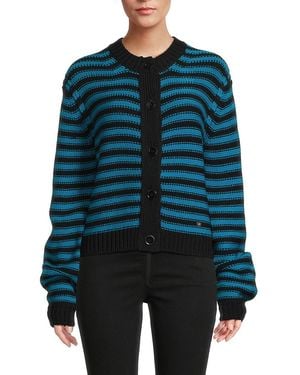 Sonia Rykiel Striped Wool Jumper - Red