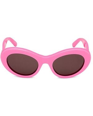 Balenciaga 55Mm Oval Sunglasses - Pink