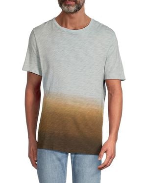 ATM Dip-Dye Slub Jersey Cotton T-Shirt - Grey