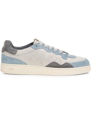 P448 Vert Colourblock Leather Low-Top Trainers - Multicolour