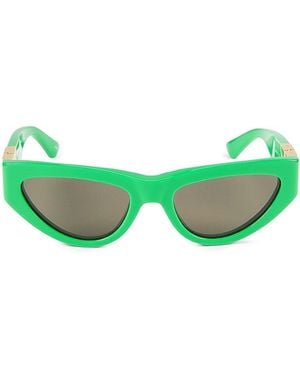 Bottega Veneta 55Mm Cat-Eye Sunglasses - Green