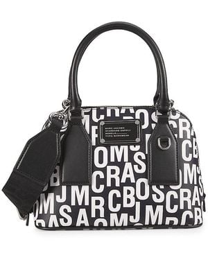 Marc Jacobs Monogram Print Crossbody Bag - White