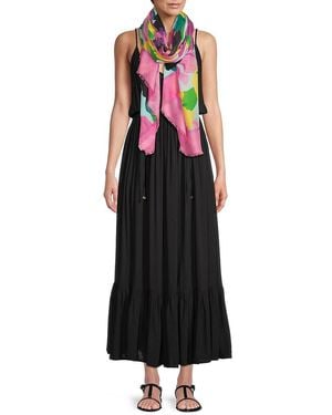Kate Spade Bloom Oblong Scarf - Black