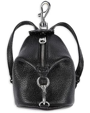 Rebecca Minkoff Mini Julian Backpack Keychain - Black