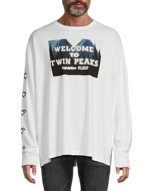 Undercover Graphic Cotton T-Shirt - White