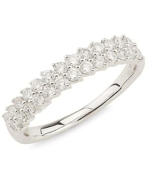 Saks Fifth Avenue 14K & 0.59 Tcw Lab-Grown Diamond Ring - White