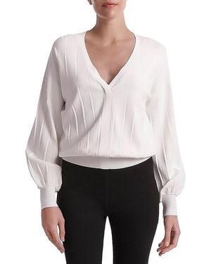 Capsule 121 Bravery Puff Sleeve Jumper - White