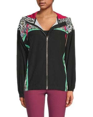Johnny Was Bee Active Full-Zip Jacket - Black