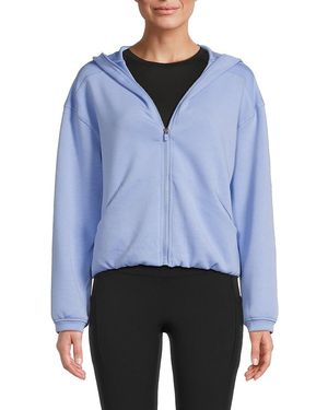Spyder Neolair Full-Zip Hooded Jacket With Bubble Hem - Blue