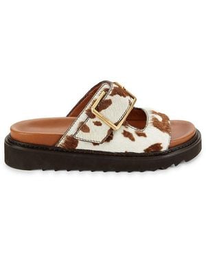 Zadig & Voltaire Alpha Cecilia 51Mm Leather Sandals - Brown