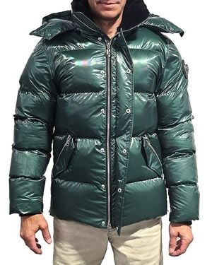 Woodpecker Bumnester Heavy Weight Puffer Jacket - Green