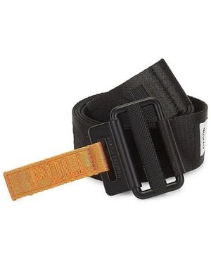 Heron Preston Utilitarian Nylon Tape Belt - Black