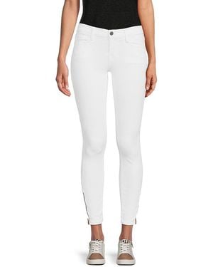 Etienne Marcel Signature Zip Skinny Jeans - White