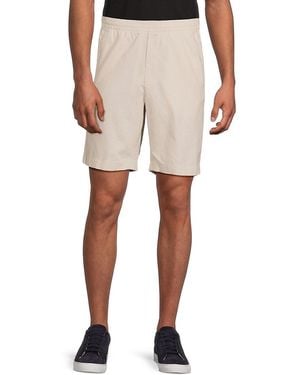 Vince Linen & Cotton Shorts - Blue