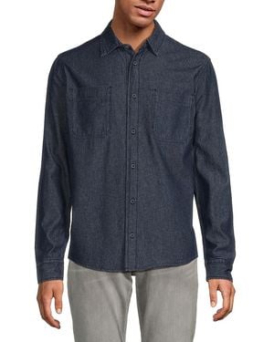 Joe's Jeans Patch Pocket Denim Shirt - Blue