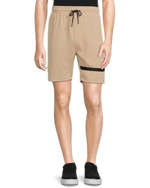 American Stitch Piqué Drawstring Shorts - Natural