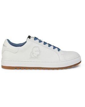 Karl Lagerfeld Logo Low-top Sneakers - White