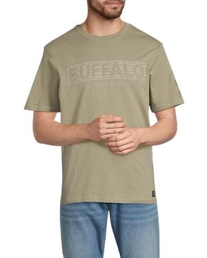 Buffalo David Bitton Nixon Logo T-Shirt - Multicolour