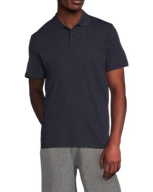 ATM Donegal Stretch Cotton Jersey Polo Shirt - Blue