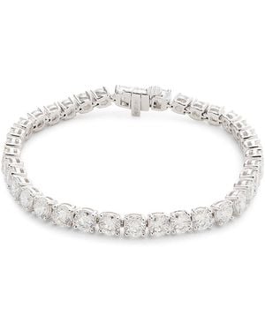 Saks Fifth Avenue 14K & 15 Tcw Lab Grown Diamond Tennis Bracelet/7.5" - White