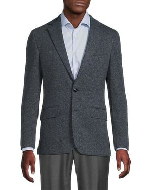 Original Penguin Herringbone Cotton-Blend Classic Fit Sport Coat - Blue