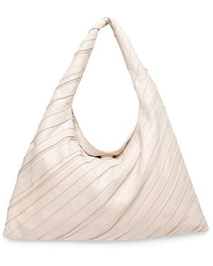 Walter Baker Dakota Leather Top Handle Bag - Natural