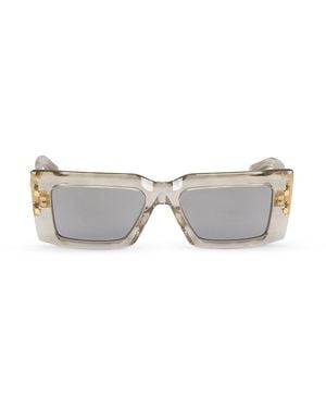 Balmain 53mm Solid Rectangular Sunglasses - Grey