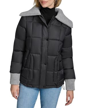 Andrew marc mildred quilted puffer coat deals