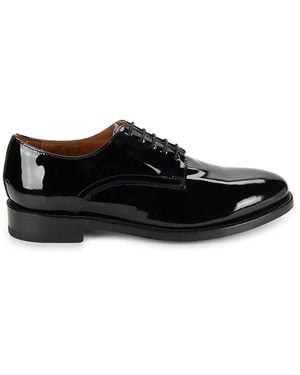 Allen Edmonds Henry Leather Derby Shoes - Black
