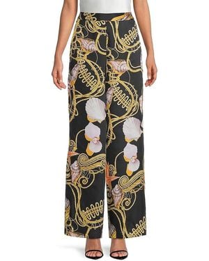 Emanuel Ungaro Virginia Status Shell Print Trousers - Green